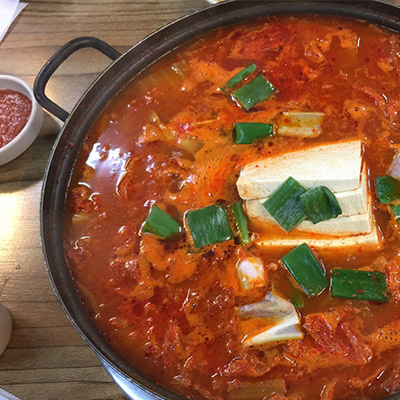 indian curry with paneer ready to serve from pan